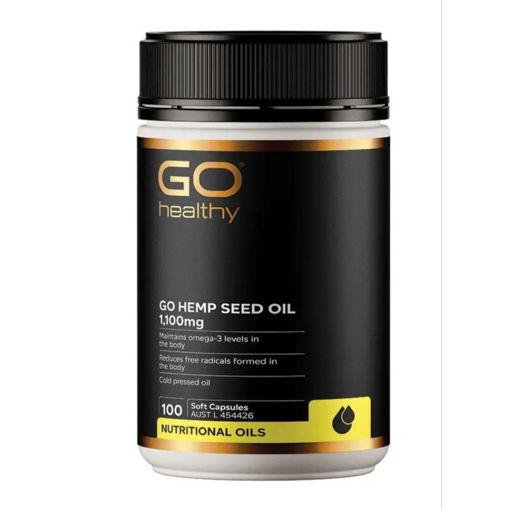 Go healthy  hemp oil 100 tablets