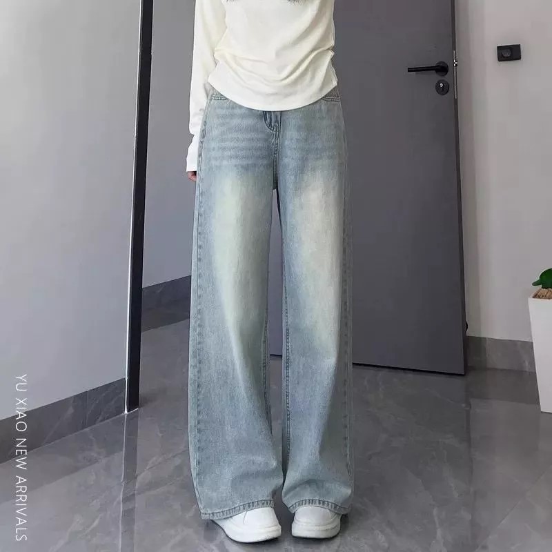 Loose Pants Highwaist Julot Bawahan Ke Celana Jeans Wanita Celena Panjang Celan Kekinian Wnita Kulia