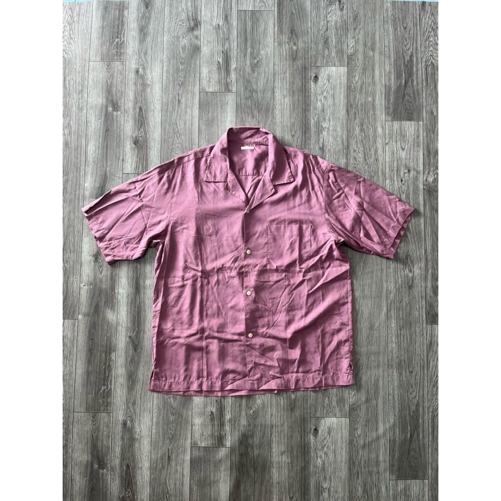 GU Open Collar Short Shirt