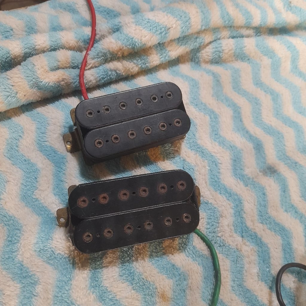 pickup inf 4 3 bridge dan neck.copotan dari gitar ibanez