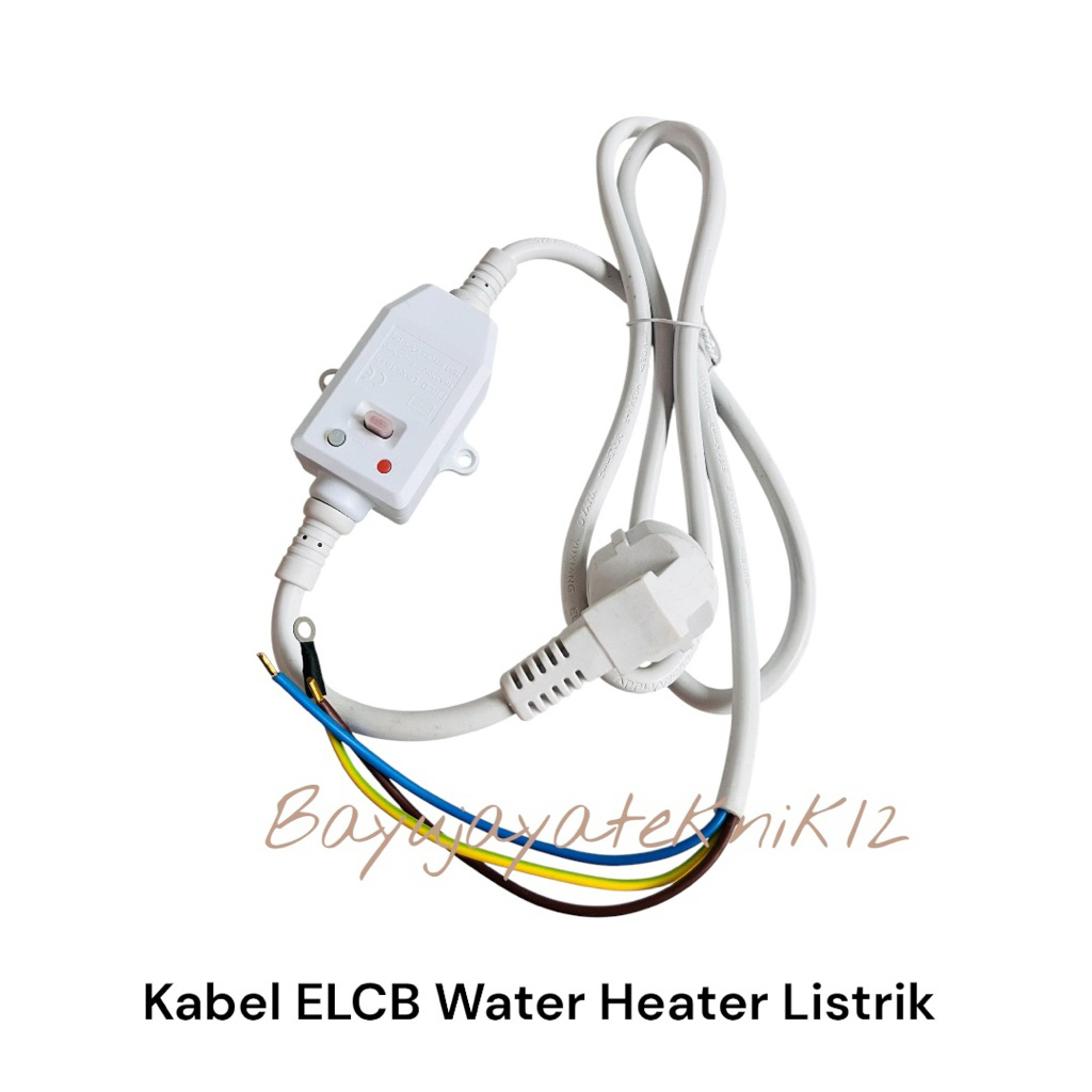Kabel ELCB Water Heater Listrik Ariston | 16 Ampere