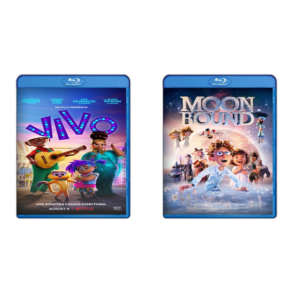 DVD Vivo (2021) + DVD Moonbound (2021)