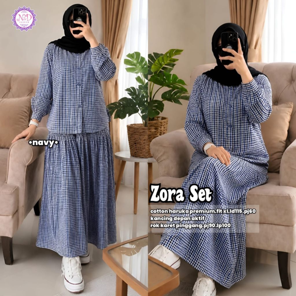 BAJU ZORA SET BY N&D