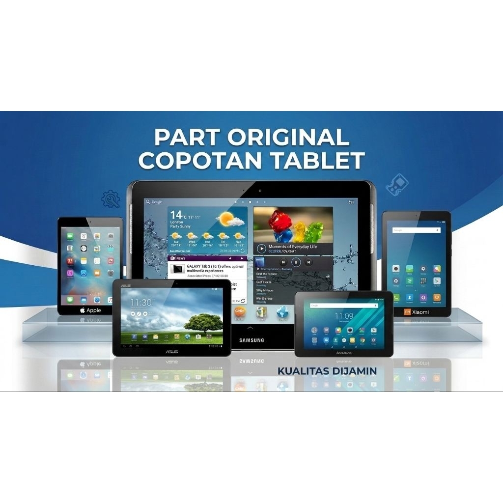 (MESIN ONLY) Part Original Copotan Tablet Samsung Galaxy Tab 2 GT-P5100 (10in)