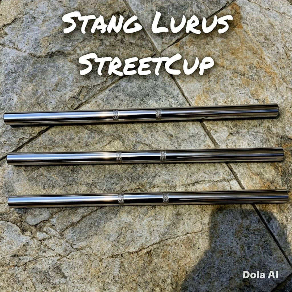 Stang Lurus Streetcup Custom Copper Bobber Tebal Presisi