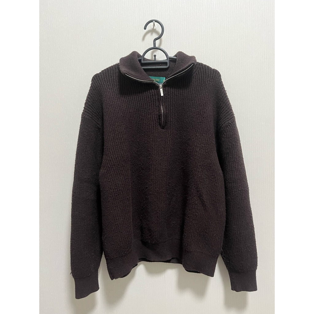 Signore minimal knitwear halfzip
