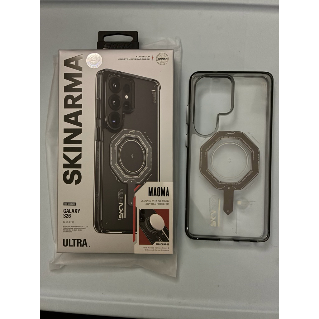 Case Skinarma MAGMA Graphite Samsung Galaxy S26 Ultra