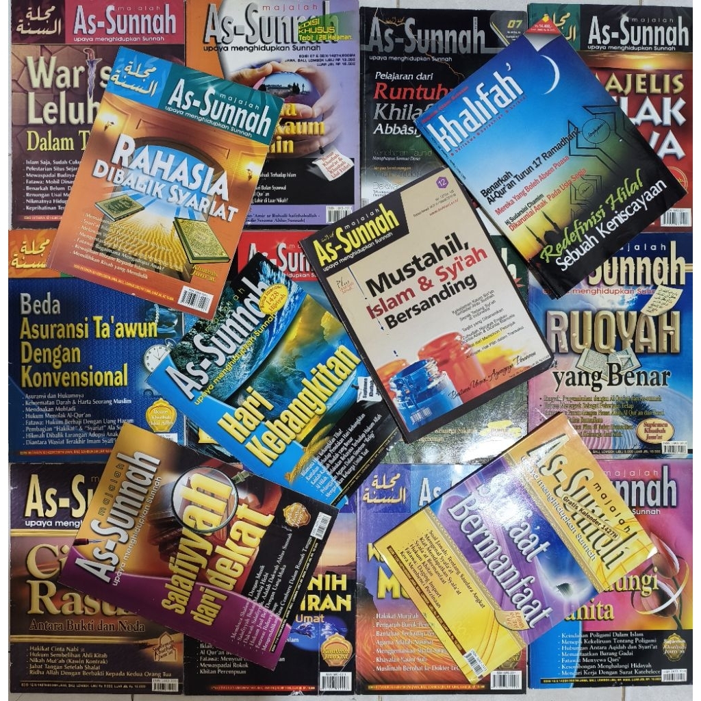 MAJALAH AS SUNNAH BEKAS