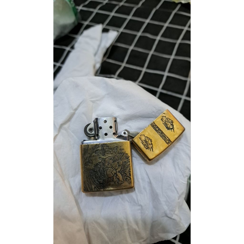 Korek Api Zippo ORIGINAL motif Sun WUKONG