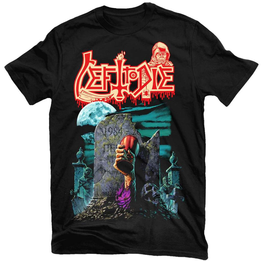 Kaos Band Metal Left To Die - Desain Keren, Bahan Katun Tebal, Unisex
