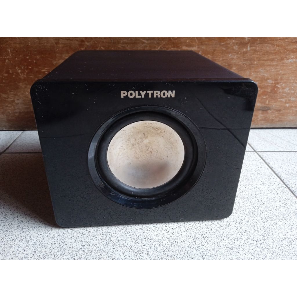Subwoofer pasif Polytron, +Box Tanpa tutup belakang