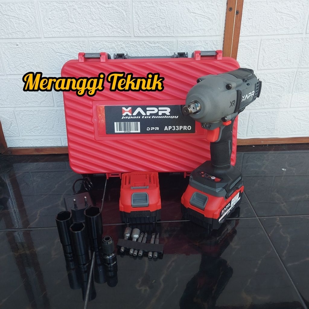 id6538 Impact wrench APR AP33PRO AP33 700 nm 2 baterai 20 volt
