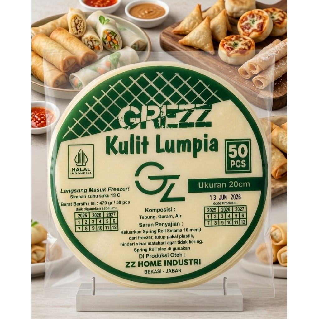 Kulit lumpia isi 50