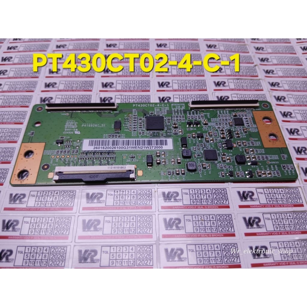 TICON LOGIC TV LED 43 IN SERI PT430CT02-4-C-1 ORGINAL