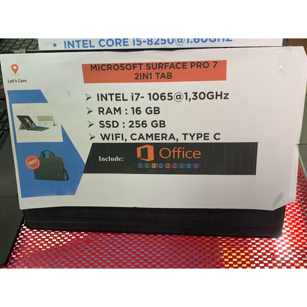 MICROSOFT SURFACE PRO 7 2IN1 TAB