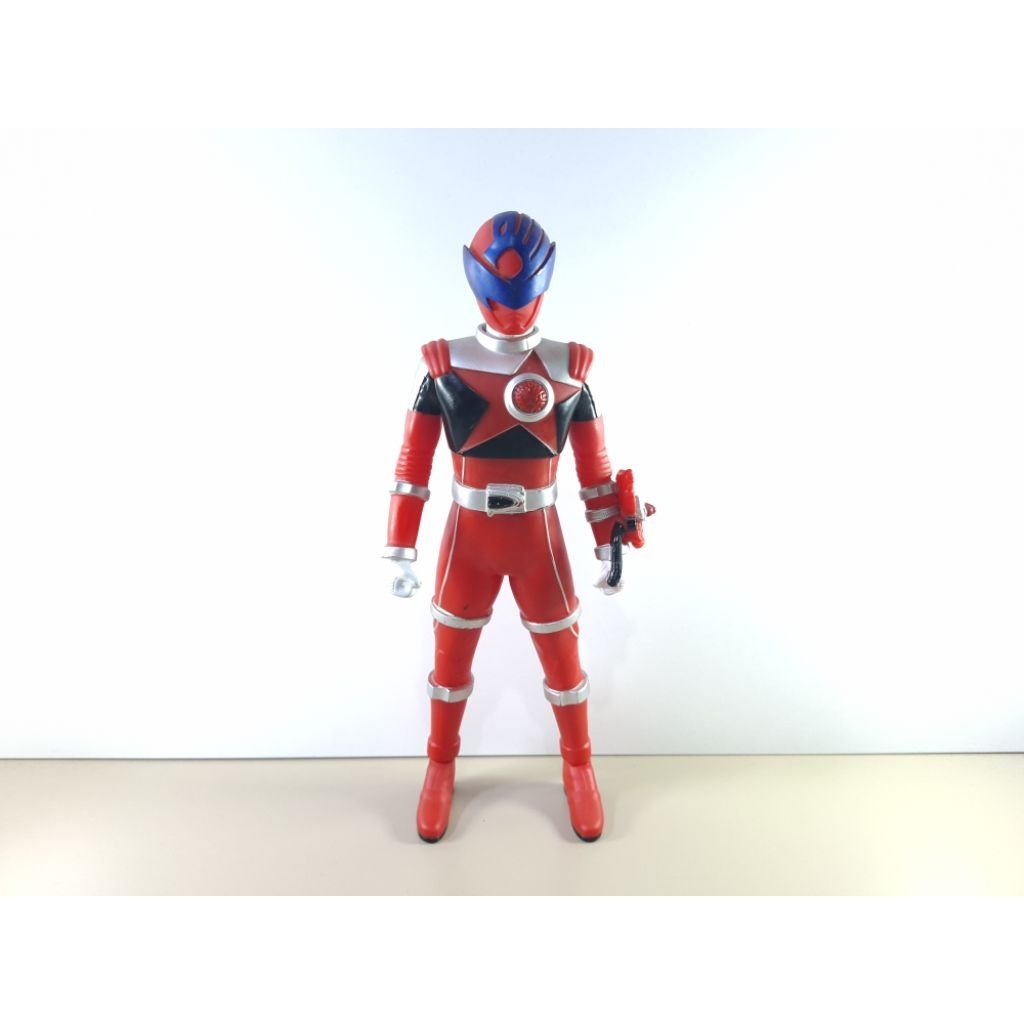 Figure Big Sofubi Sentai Kyuranger Shishi Red
