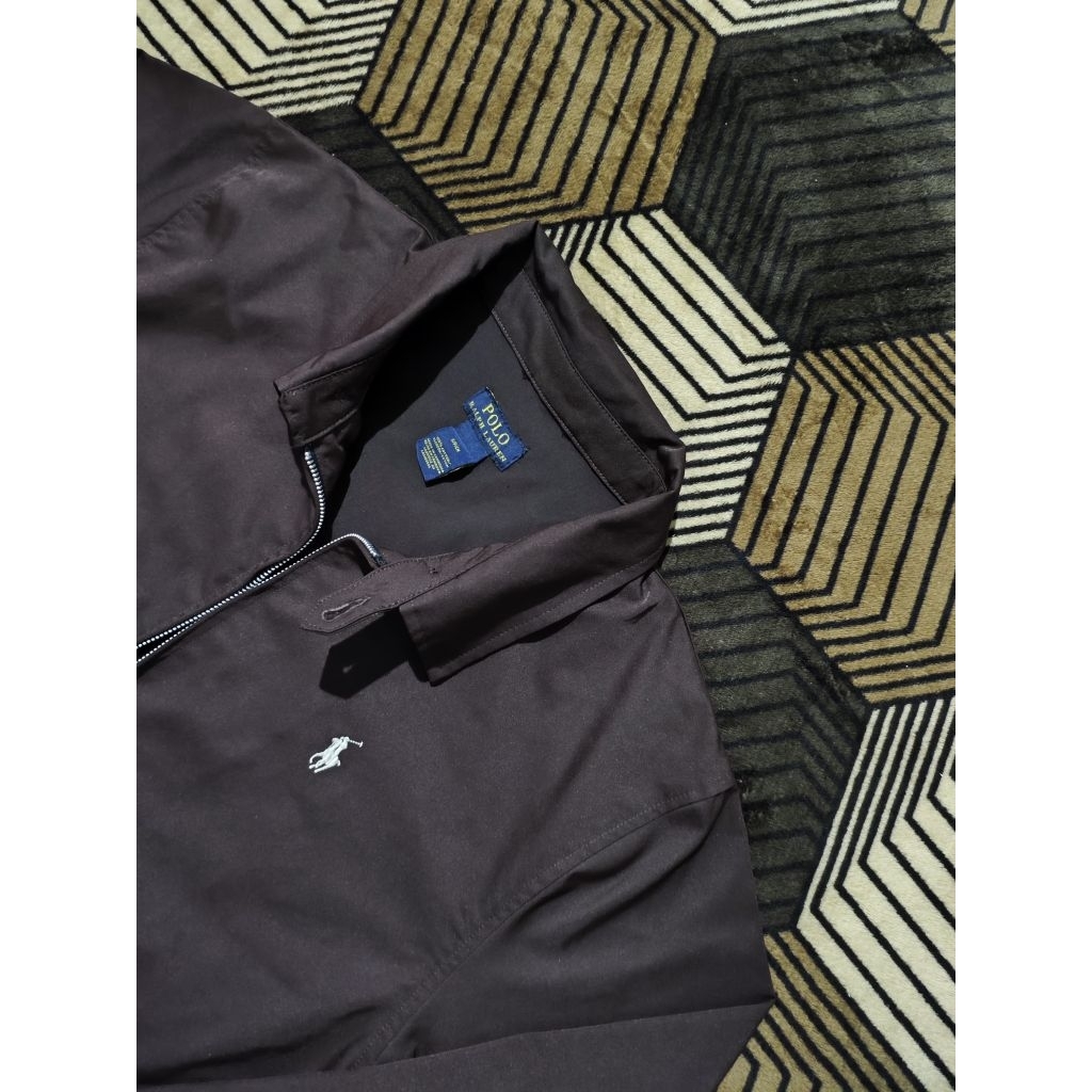 Jacket Vintage Brown/coklat tua Harrington POLO