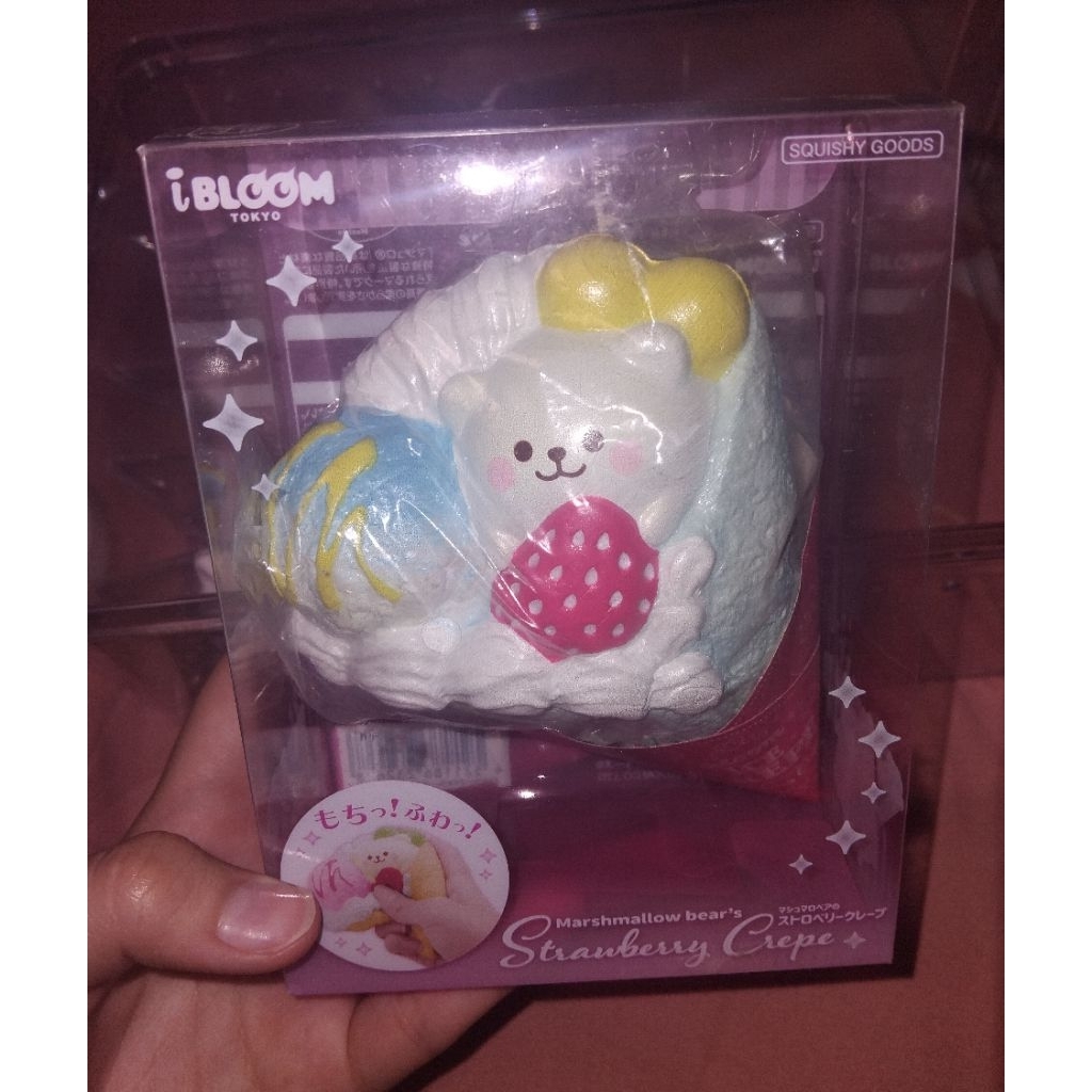 Squishy Crepe blue Ibloom (BACA DESK)