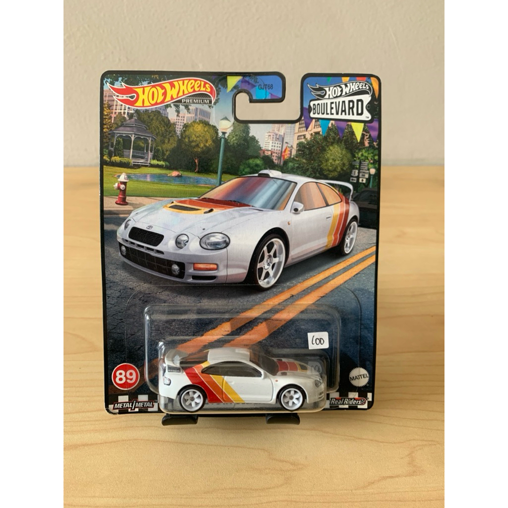 hot wheels 95 toyota celica gt-four putih