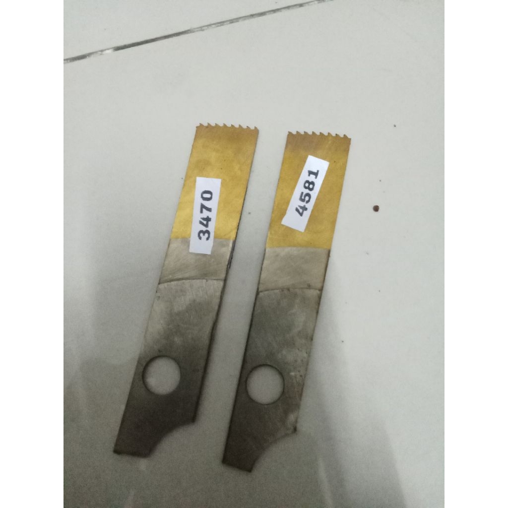BAJA HSS DM05 JULIA Italy Gold Original Bahan Pisau Dapur Mutik Raut Seset Janur Iris Ukir Raut Seru