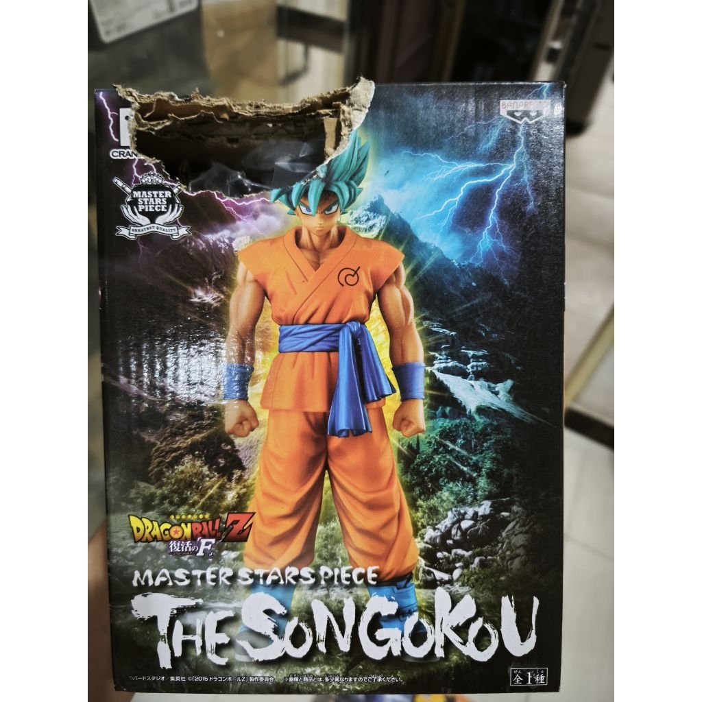 master stars piece msp dragon ball goku saiyan blue mode