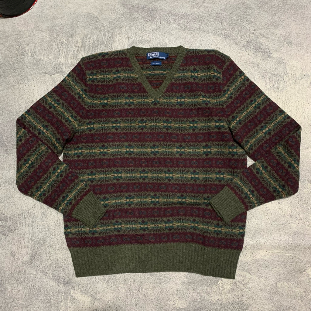 Polo Ralph Lauren Vintage Wool Knit Sweater