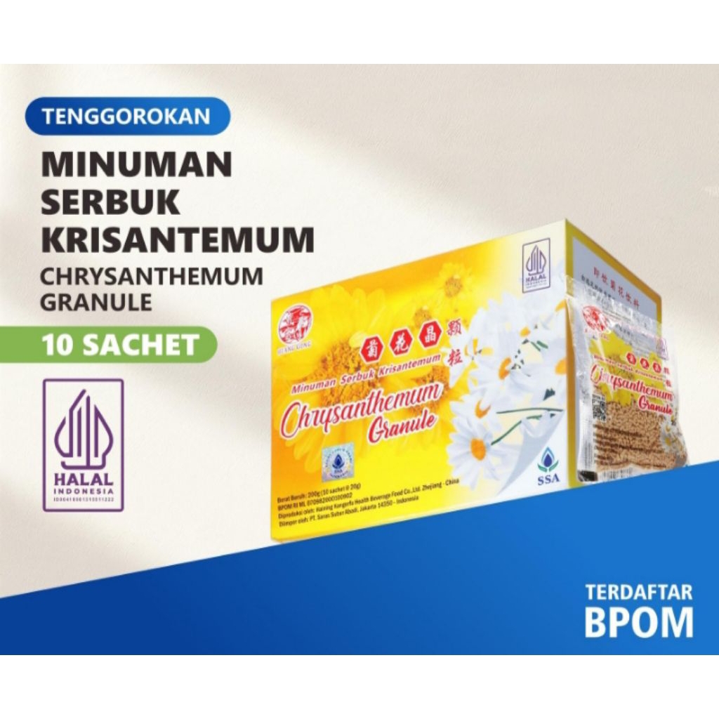 CHRYSANTHEMUM GRANULE KRISANTEMUM SERBUK