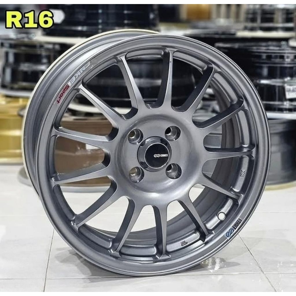 Velg Enkei RCT R16 Gunmetal 4x100