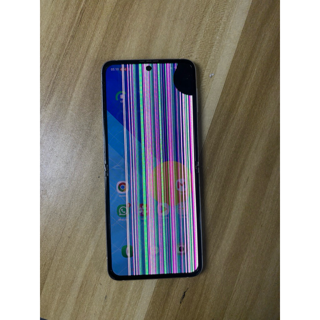 SAMSUNG Z FLIP 3 5G SM F711B MESIN NORMAL MINUS LCD BACA DESKRIPSI