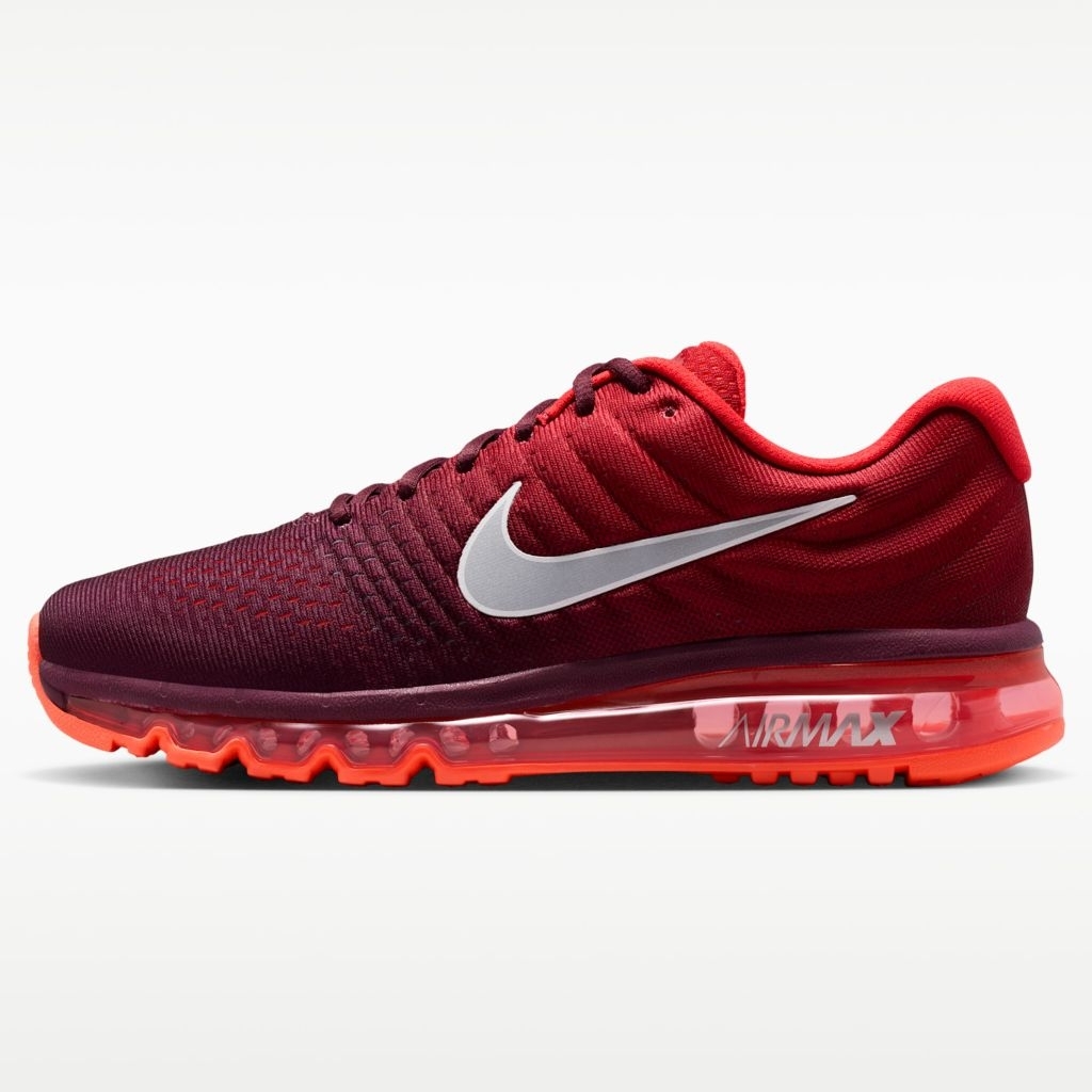 SEPATU SNEAKERS RUNNING N I K E AIR MAX 2017 RED ORIGINAL