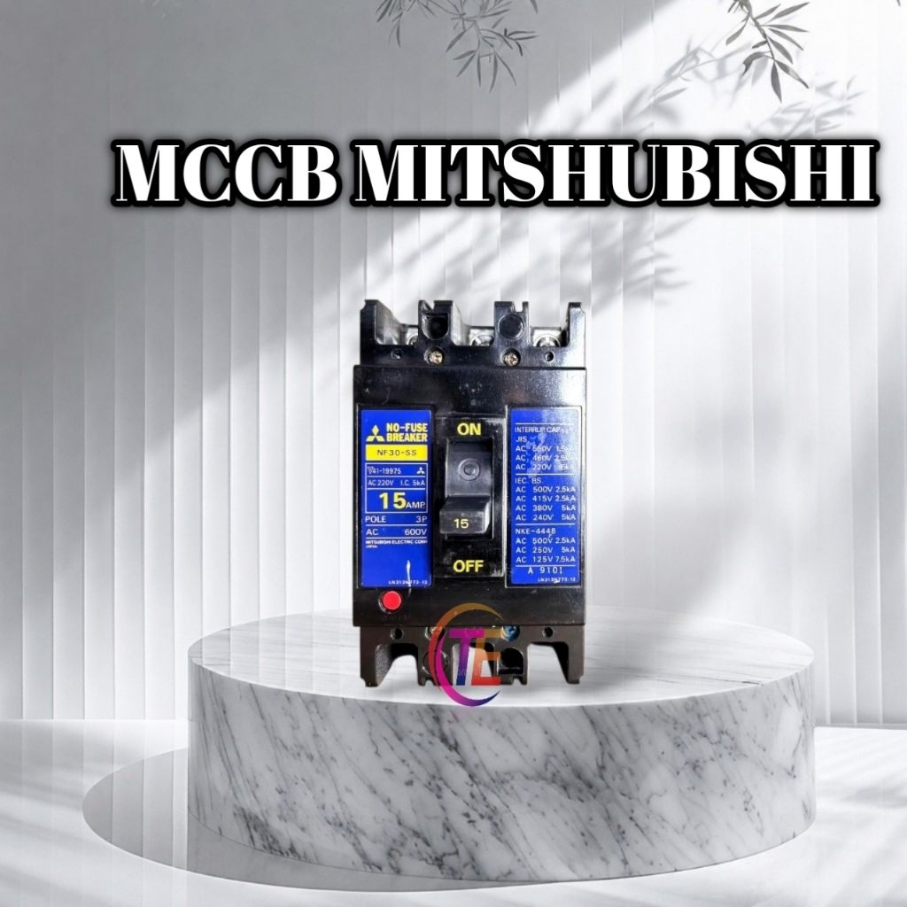 MCCB BEREKER MITSUBISHI 35A original srcondMCCB BEREKER MITSUBISHI 35A3 pas original srcond