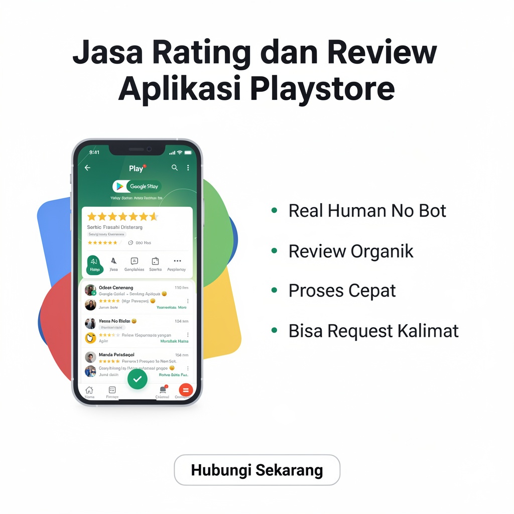 Jasa Review Aplikasi | Jasa Download Aplikasi | Jasa Ulasan Aplikasi Playstore