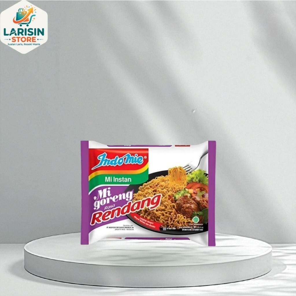 [PROMO] Indomie Goreng Rendang 91g - Mi Instan Rasa Rendangg Padang Per Pcs Original Murah