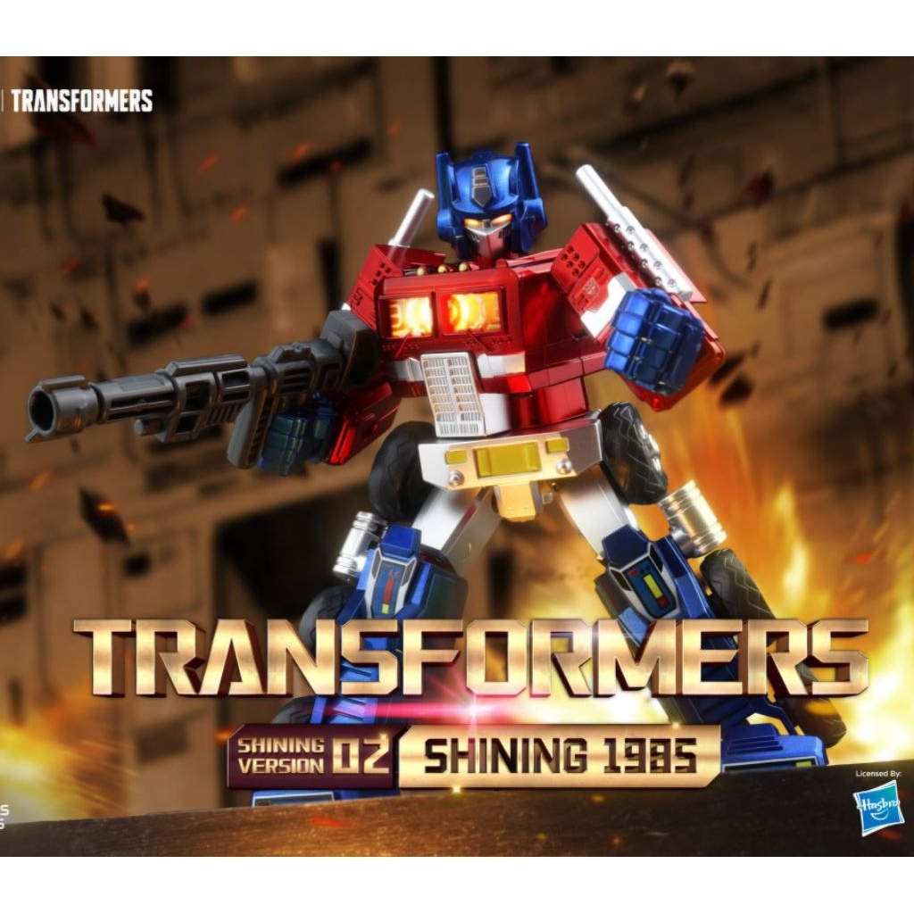 Optimus Prime 1985 Secret Transformers Blokees Shining Version 2 (Baru, Belum Rakit)
