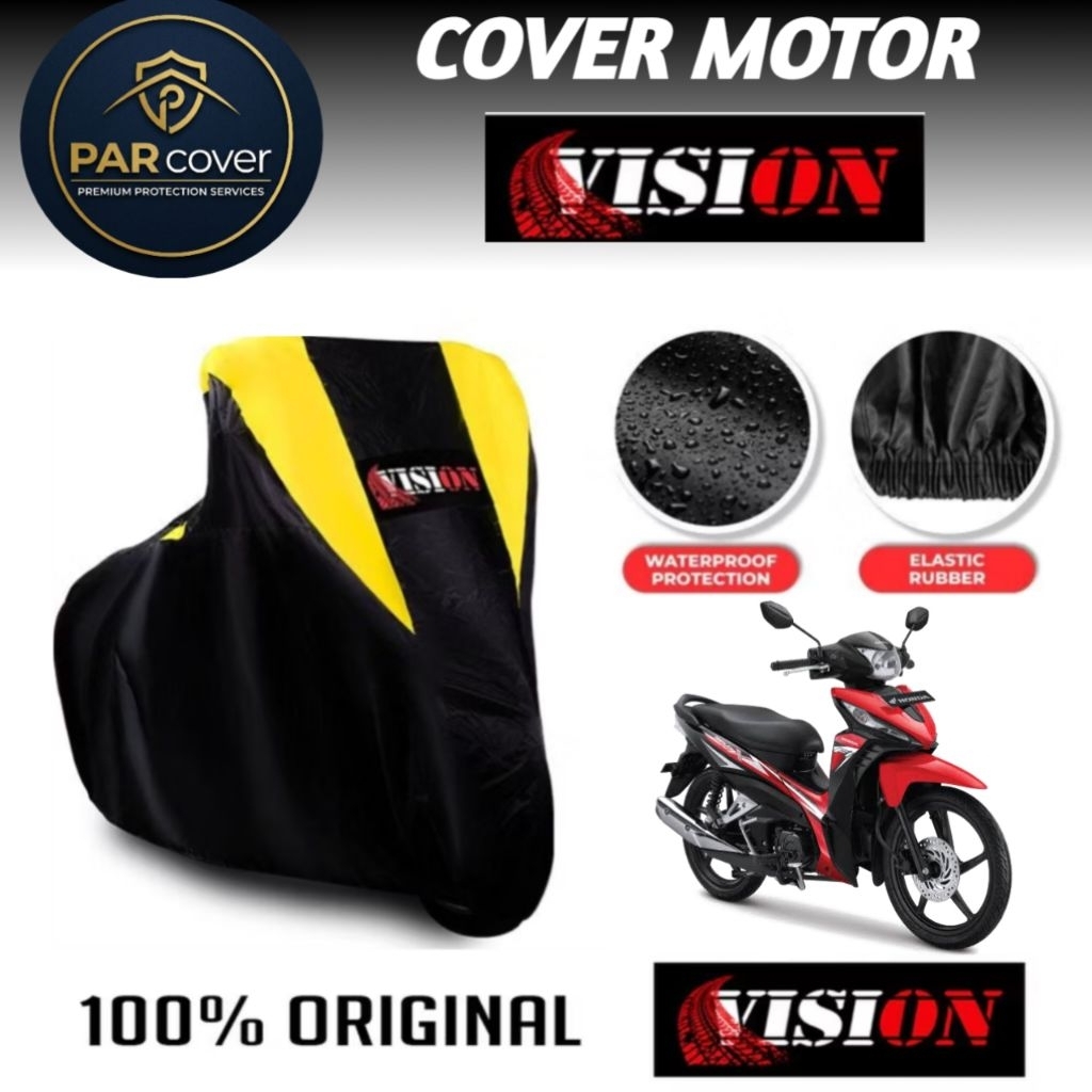 Cover Motor Honda Revo/ Selimut Motor Revo/ Jas Motor Honda Revo Berkualitas /Sarung Motor Revo/ Man