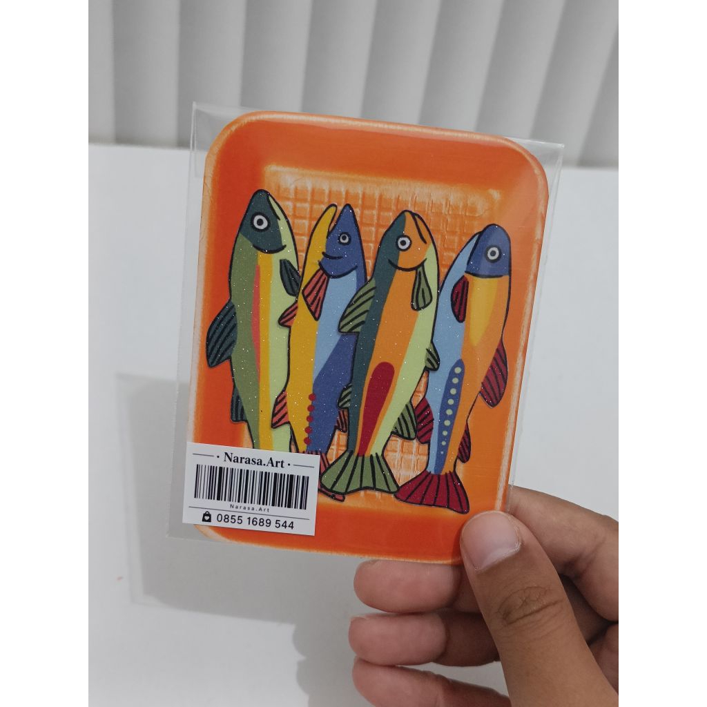 Sticker Belanja Supermarket