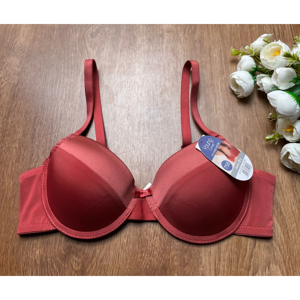 YOUNG CURVES BRA BERKAWAT BUSA TIPIS SIZE 32B 34B 36B