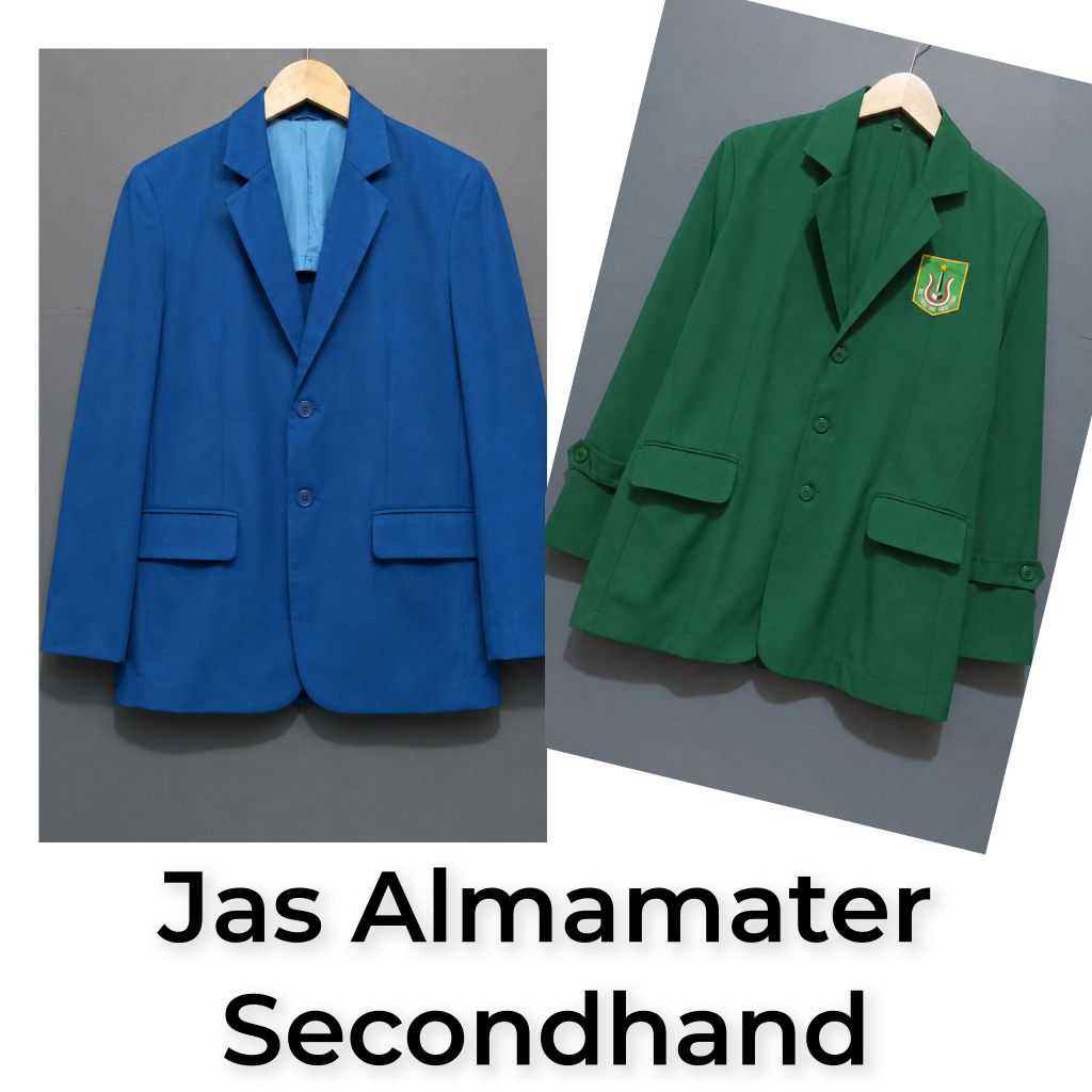 Jas Blazer Almamater Bekas Pakai Second