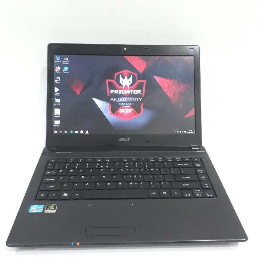 LAPTOP ACER CORE I3 RAM 8GB DUAL VGA NVDIA GEFORCE HARDIS SSD