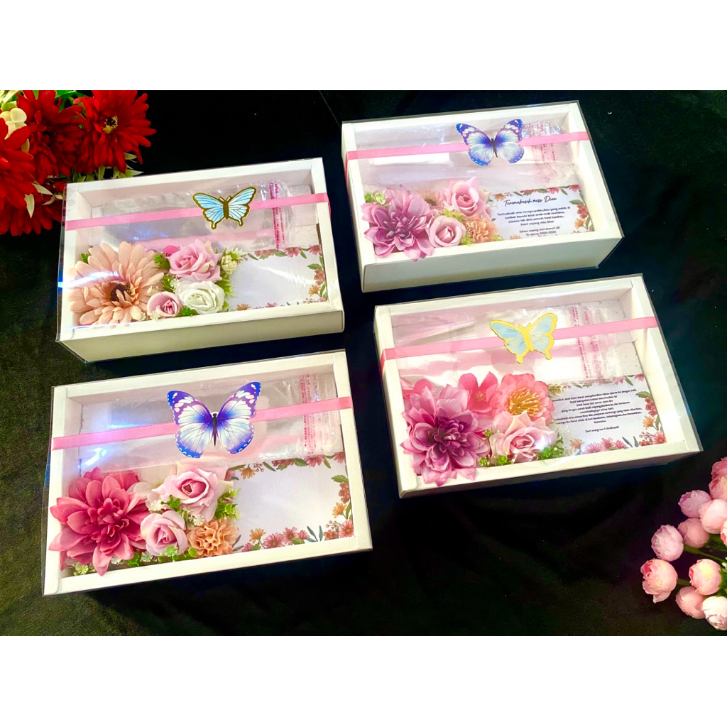 hari guru , hari ibu, wedding gift .kotak uang/kado dengan bunga