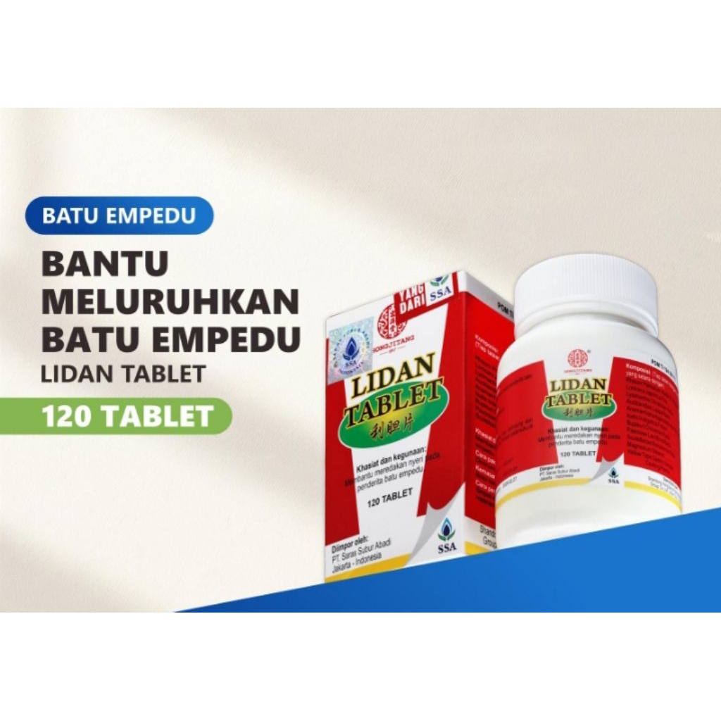 LIDAN PIAN LIDAN TABLET OBAT BATU EMPEDU