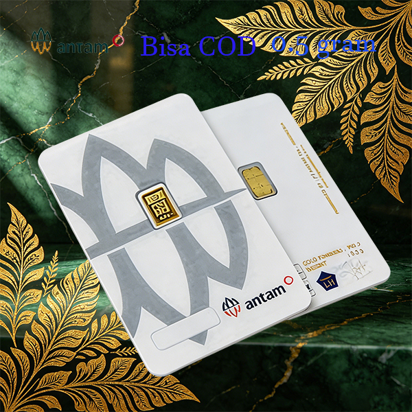 ANTAM 2026 Logam Mulia Emas Antam 0.5/1 Gram Emas Murni