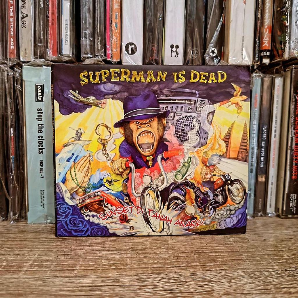 cd Superman is dead - sunset di tanah anarki musik original