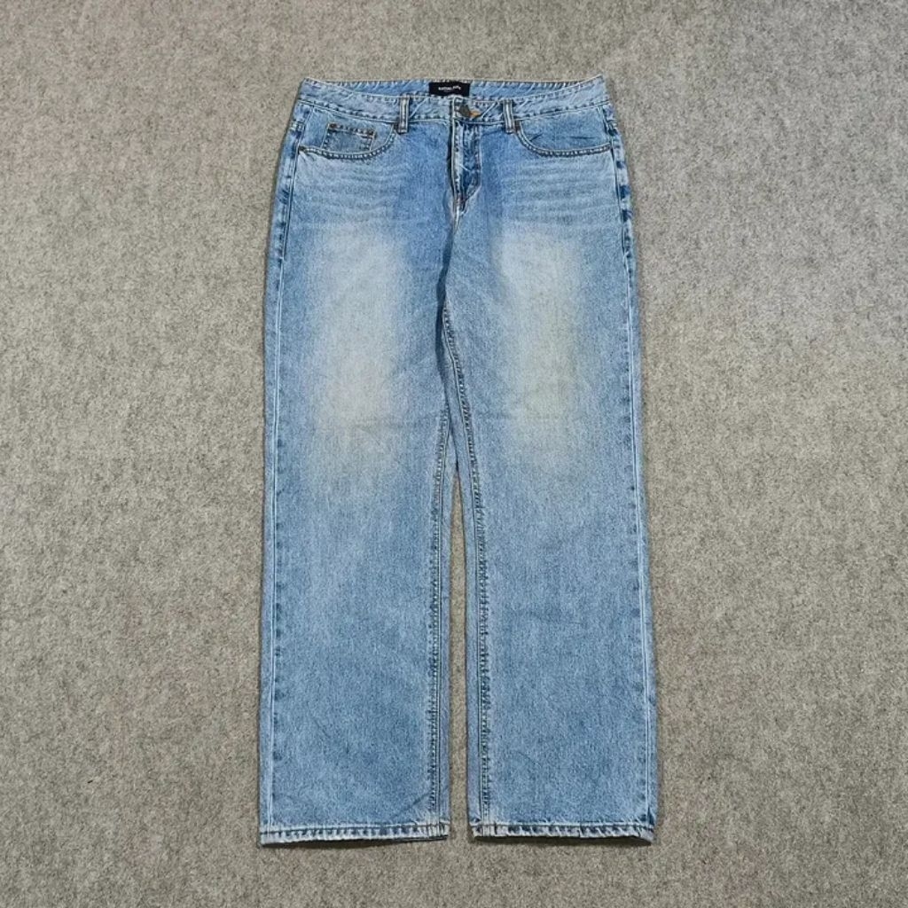 Celana Baggy jeans panjang pria FATALISM size 36 second