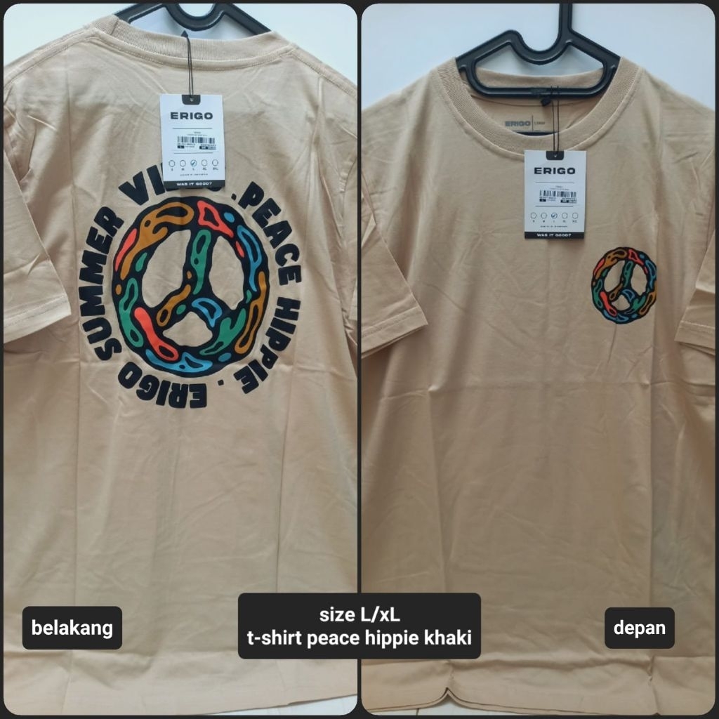 TERMURAH kaos erigo ori ukuran L