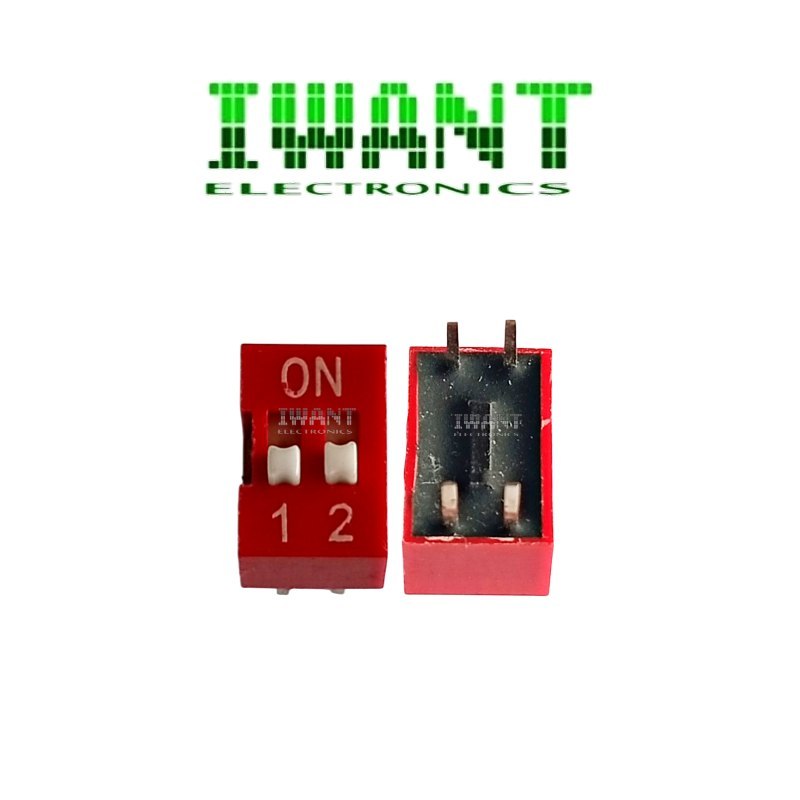 DIP SWITCH 2.54MM 2PIN 3PIN 4PIN 6PIN 8PIN 10PIN 12PIN SLIDING DIP 2 SWITCH SWITCH 3 SWITCH 4 SWITCH