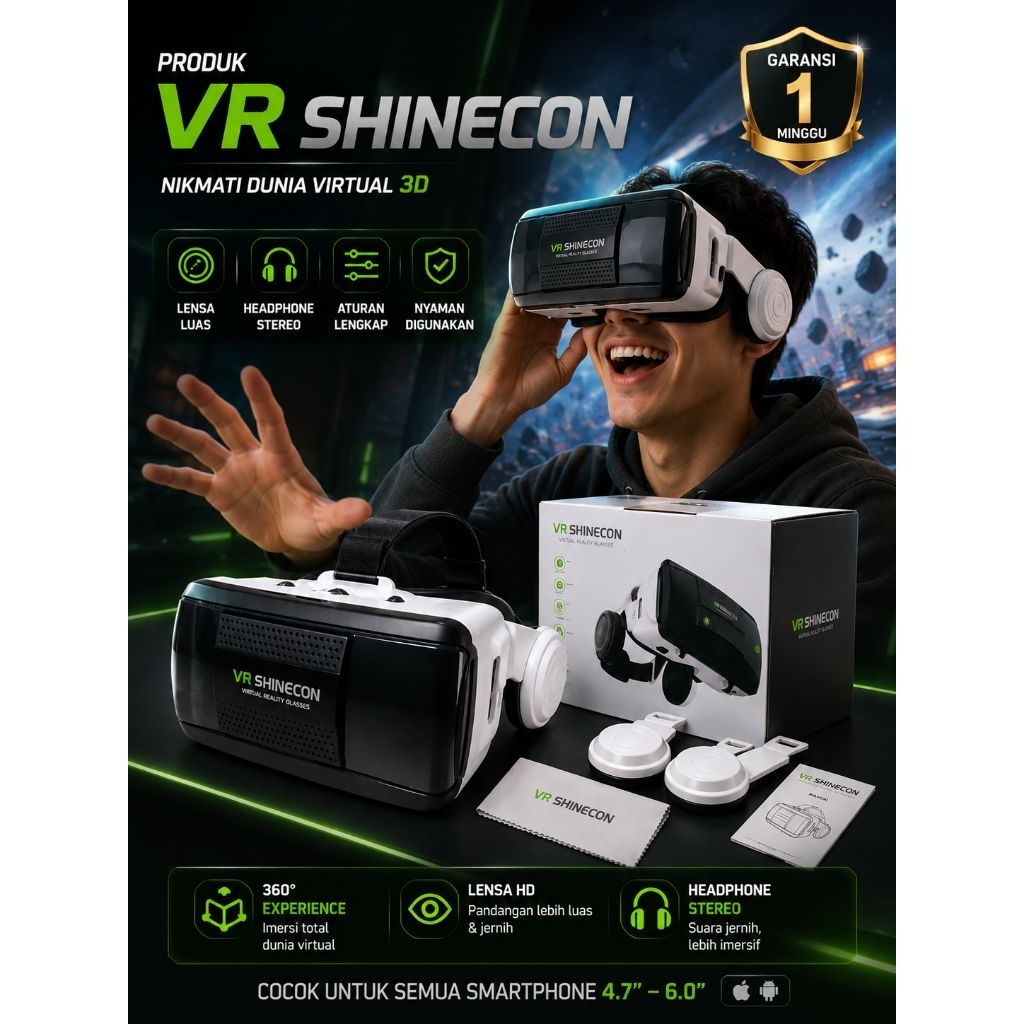 VR BOX SHINECON