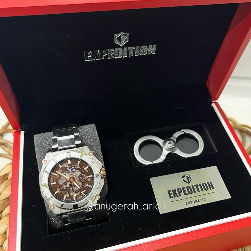 Jam Tangan Pria Expedition automatic E 3009 M ORIGINAL
