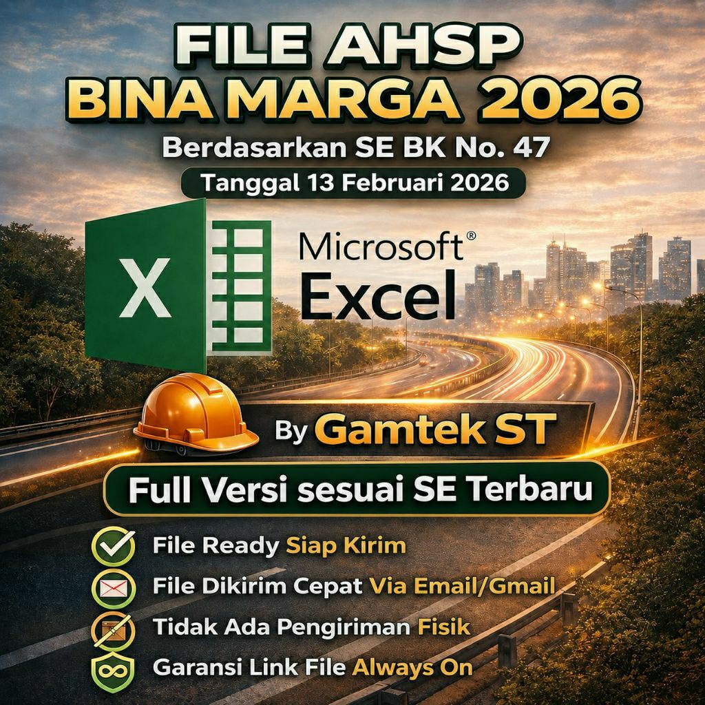 (EMAIL) FILE AHSP BINA MARGA 2026 EXCEL