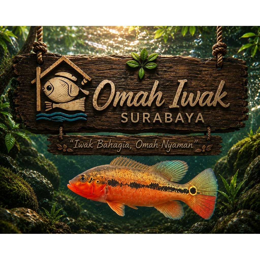 Fogo Peacock Bass (Sticker Ikan)